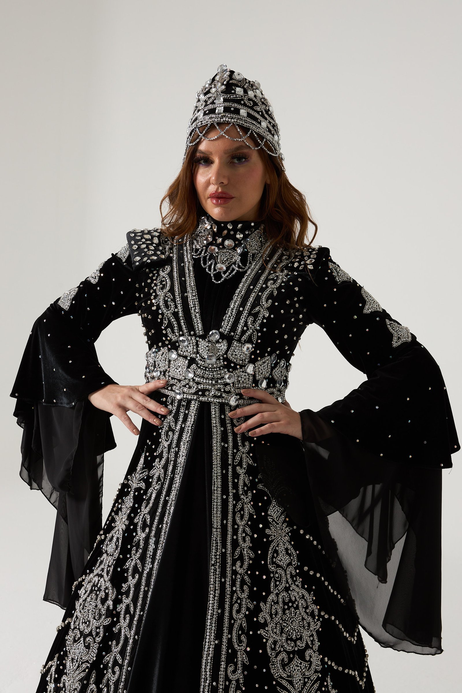 IMG_1651.jpeg SİYAH KAFTAN - Görsel 6