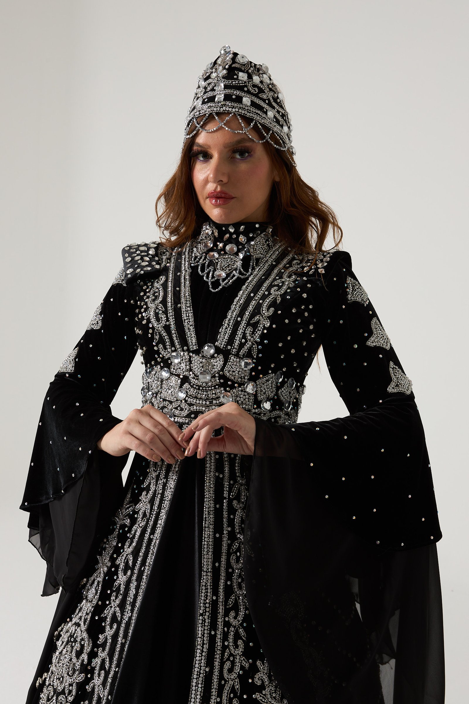 IMG_1697.jpeg SİYAH KAFTAN - Görsel 2