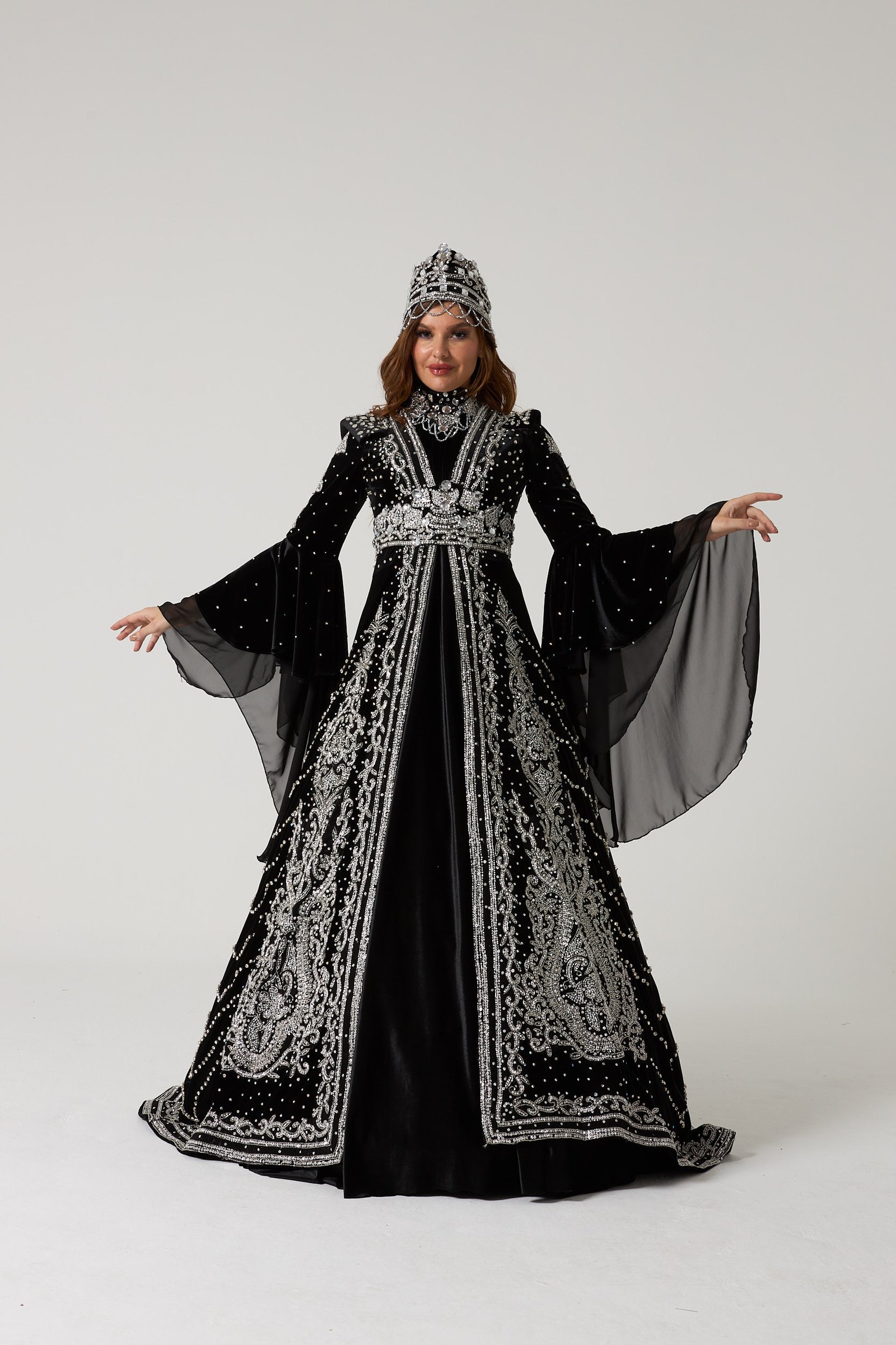 IMG_1776.jpeg SİYAH KAFTAN - Görsel 1